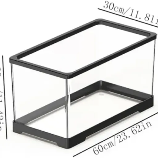 Test Aquarium en acrylique transparent : petit bac de bureau qui fait le job (avec pas mal de limites)